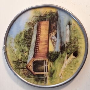 Currier & Ives Stained Glass - Collectible Stained Glass